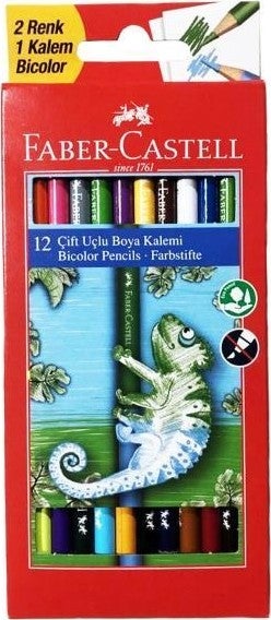 Bicolor Double Tip Crayons 12 Packs 24 Colors 5171000003