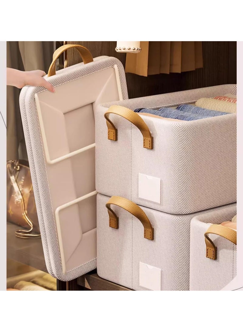 Anmi 4 Pcs Storage Box, Foldable Storage Box for Storage, Transportation, Camping, Organization  - Image 4