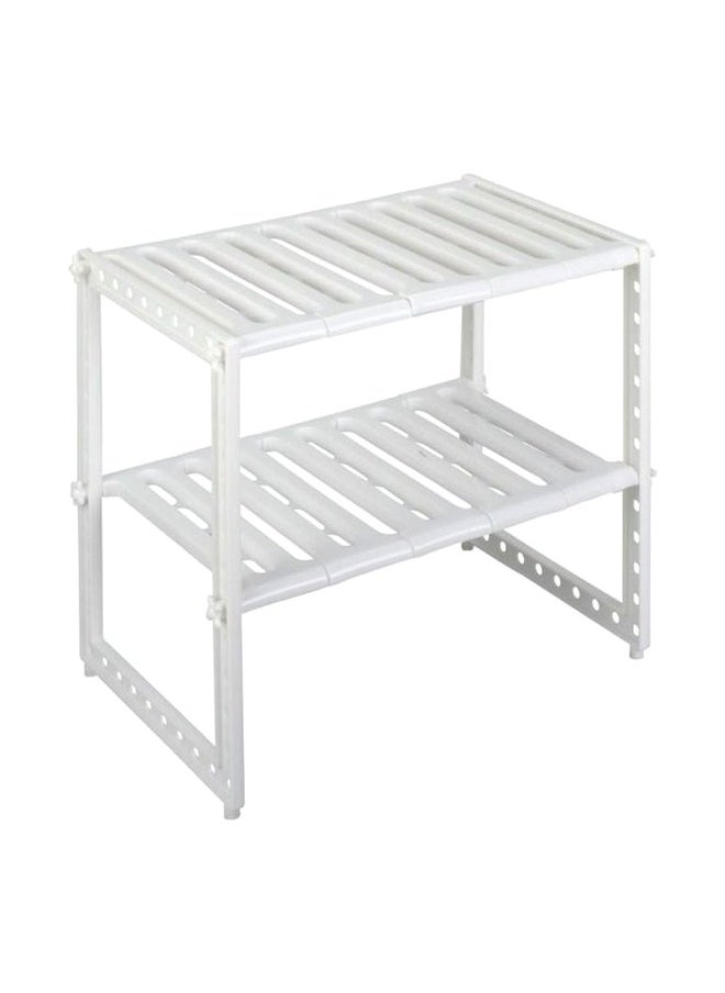 SKY-TOUCH - Under Sink Storage Organizer White 50 ~ 70cm - Image 1