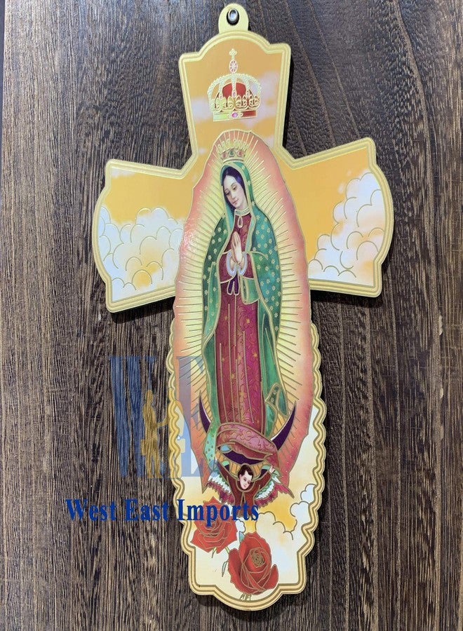 WE 12 Pcs Our Lady of Guadalupe Wall Cross - Baptism First communion Favor Memorial Religious Event - Image 5