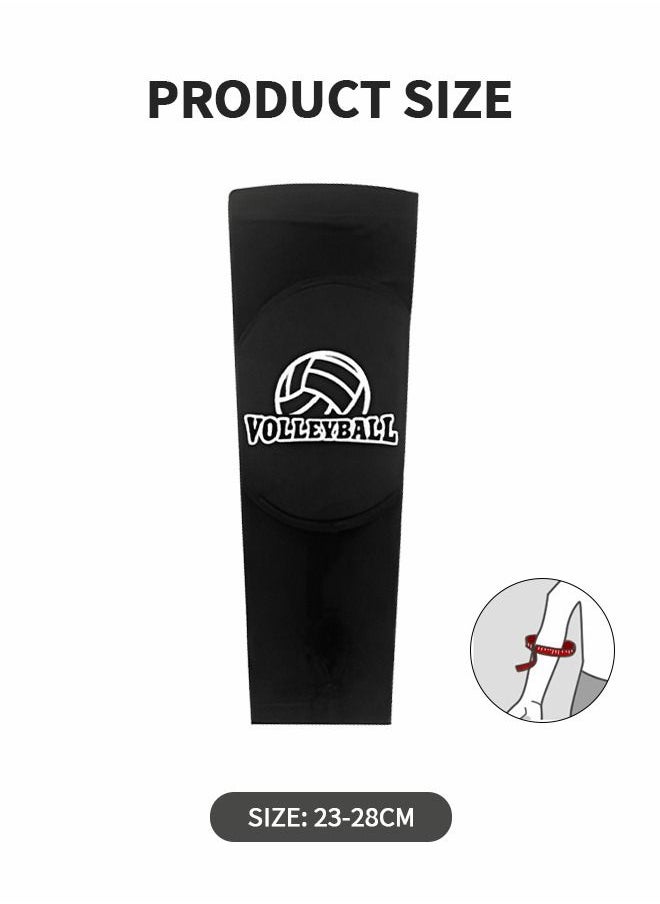 1 Pair Volleyball Arm Sleeves Youth Padded Forearm Sleeves Passing Hitting Forearm Sleeves with Protection Pads and Thumb Hole Padded Volleyball Sleeves - pzsku/ZFB223067E8D04D751F25Z/45/_/1675651204/33706d27-49e6-471e-ab4b-2de647b2817b