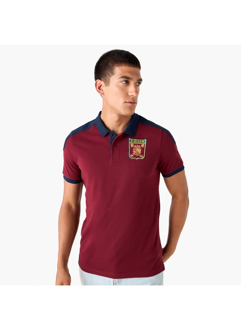 فاف Embroidered Polo T-shirt