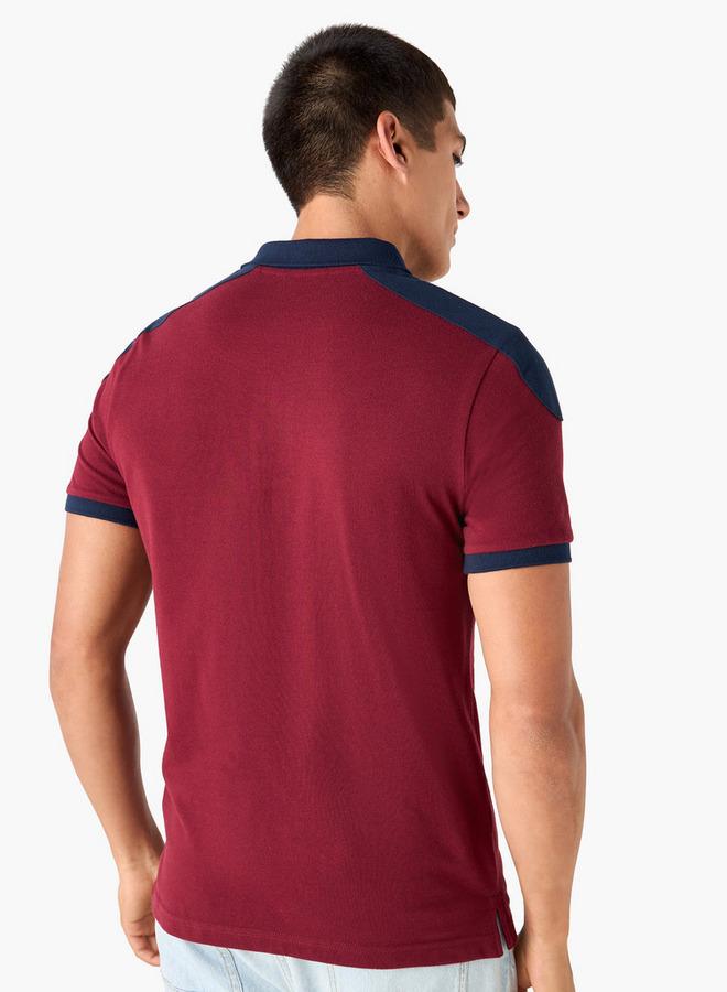 Splash FAV Embroidered Polo T-shirt - Image 3