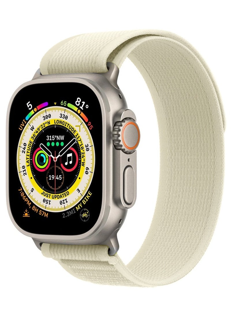 Generic Apple Watch Strap 49 mm 45 mm 44 mm 42 mm Band Trail Loop Stretchy Soft Nylon Band Adjustable Sports Strap for Apple Watch Ultra 2 Series 9/8/7/SE/6/5/4/3/2/1  - Image 2
