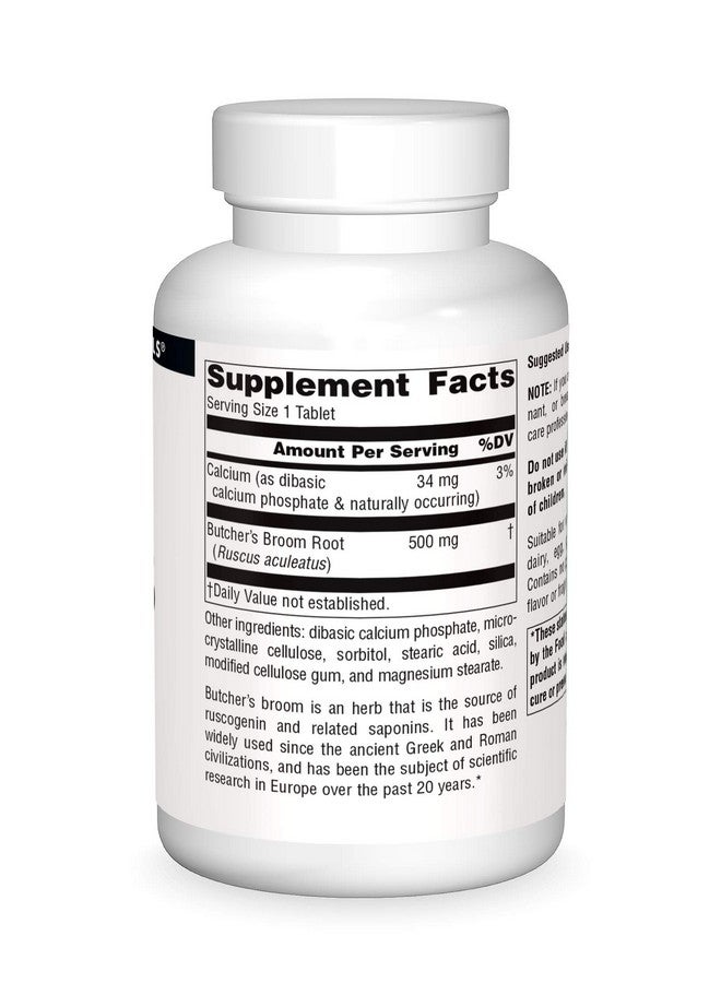 Source Naturals مكمل غذائي من سورس ناتشورالز - عشب الجزار - روسكوس أكولياتوس - 250 قرص - Image 3