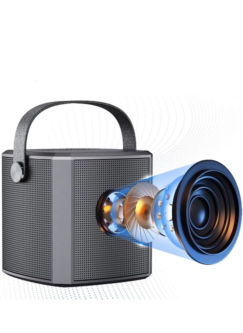 JAJEEK Bluetooth Karaoke Speaker for Kids & Family | Professional Microphone with Built-In PA System | Portable Outdoor Singing Speaker | Perfect for Karaoke Parties, Home Entertainment, and Kids Singing Fun - Image 2