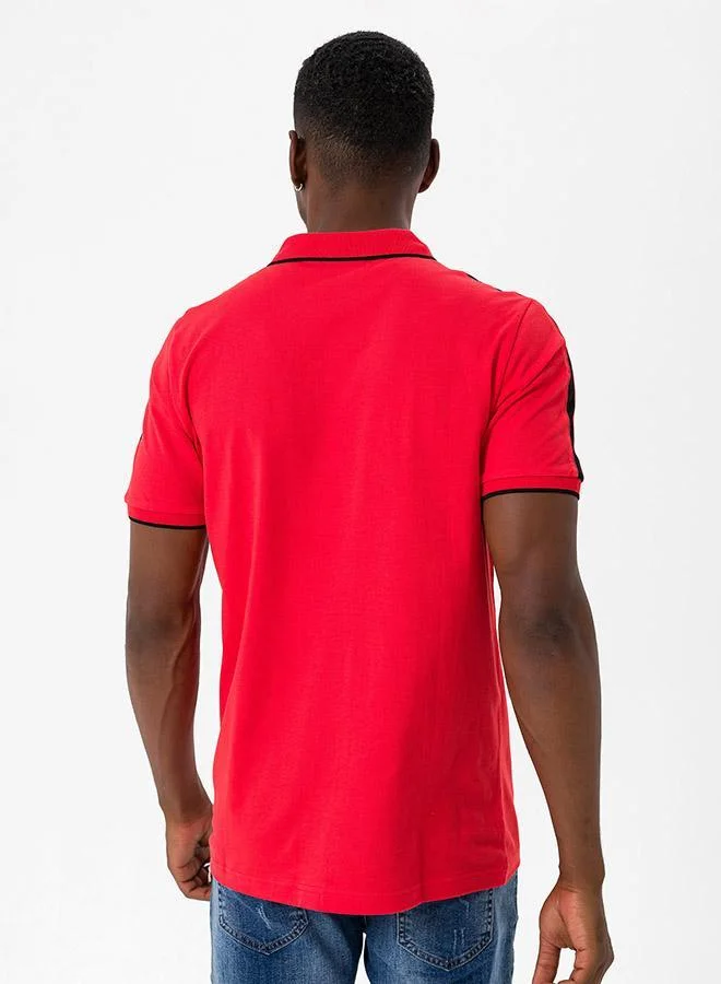 FELIX HARDY red Polo Shirt Short Sleeve for Men | Best Price UAE
