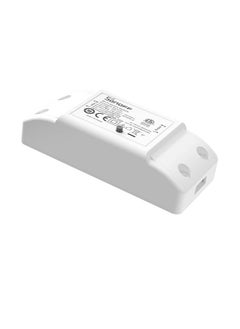 SONOFF BASICR4 WiFi Connected Switch, 10A/2200W WiFi Smart Switch, Auxiliary Protection Against Overheating, Voice Control, Compatible with Alexa/Google Home, Home Assistant