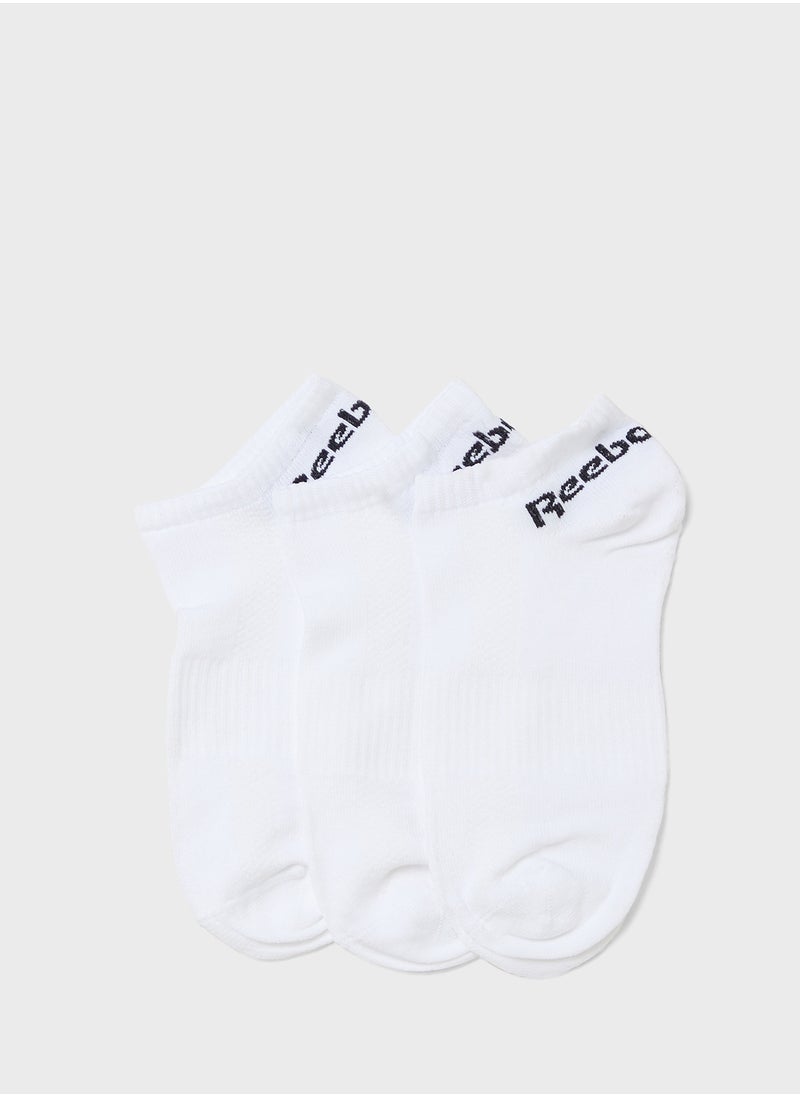 Reebok 3 Pack Low Cut Micro Socks  - Image 2