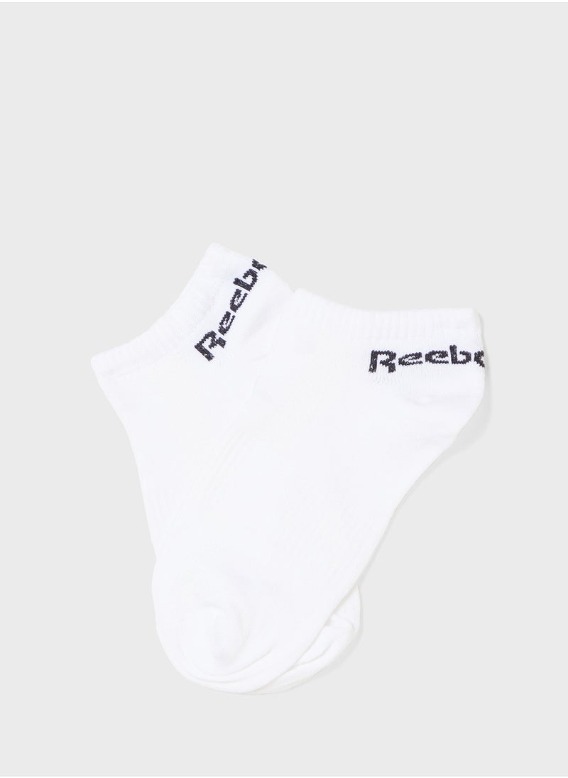 Reebok 3 Pack Low Cut Micro Socks  - Image 4