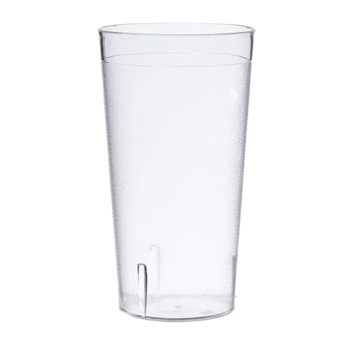 NJ Restaurant Tumbler Beverage Cup, Stackable Cups, Break-Resistant Commercial Polycarbonate Glasses, Unbreakable Glass Pebbled Texture: 300 ml - Set of 12 - Image 5