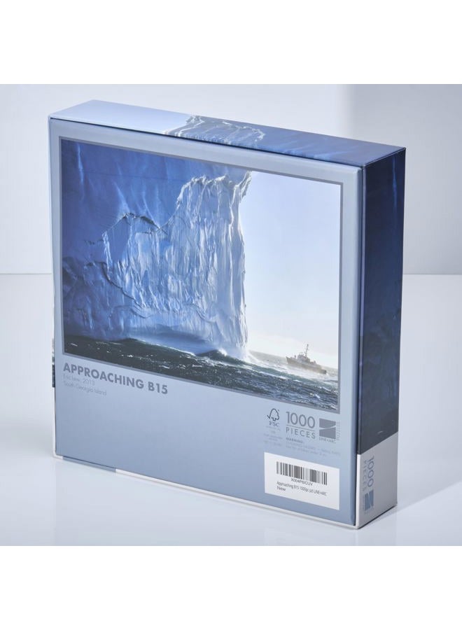 LINE+ARC Award Winning Photo Jigsaw Puzzle 1000 Pieces Approaching B15 Antarctica - Image 2