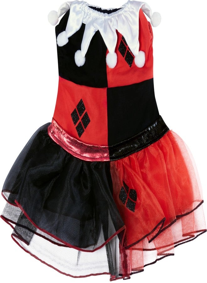 Rubies DC Comics Villains: Harley Quinn Pet Costume for Dogs or Cats by Rubies, XL - Image 5