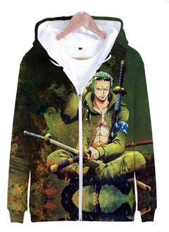 KUYING New One Piece Printed Zipper Sweatshirt Casual Sportswear  - Image 1