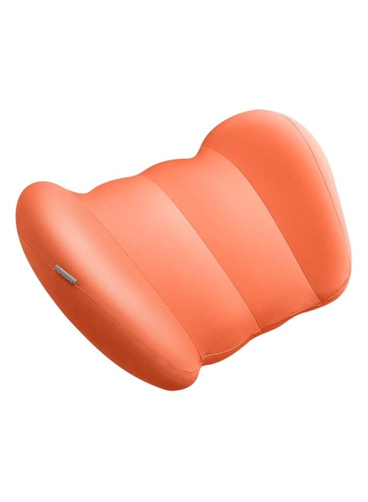 Baseus Baseus Comfort Ride Series Car Lumbar Back Pillow, Orange, One Size, Memory Foam Cotton - Image 1
