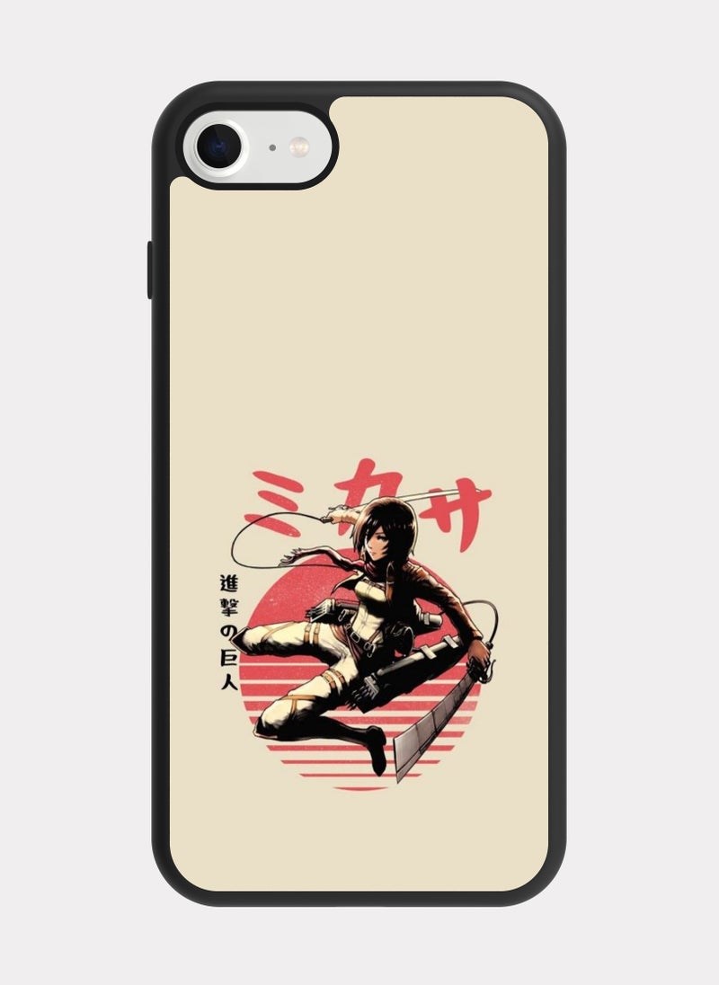 بكسلات كفر ايفون 8 هجوم العمالقه ميكاسا بيج وردي - Image 1