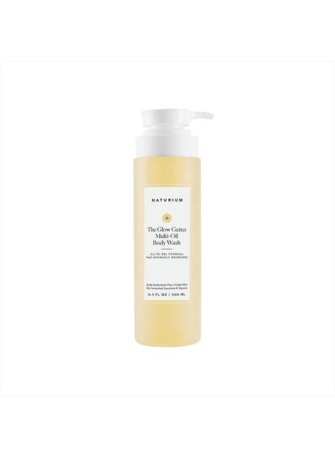 The Glow Getter Multi-Oil Hydrating Body Wash, Gentle Cleanser, 16.9 oz
