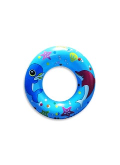 Generic Swimming ring sea animals, inflatable, blue belt, small size "60 cm." Special toys for boys and girls  - Image 1