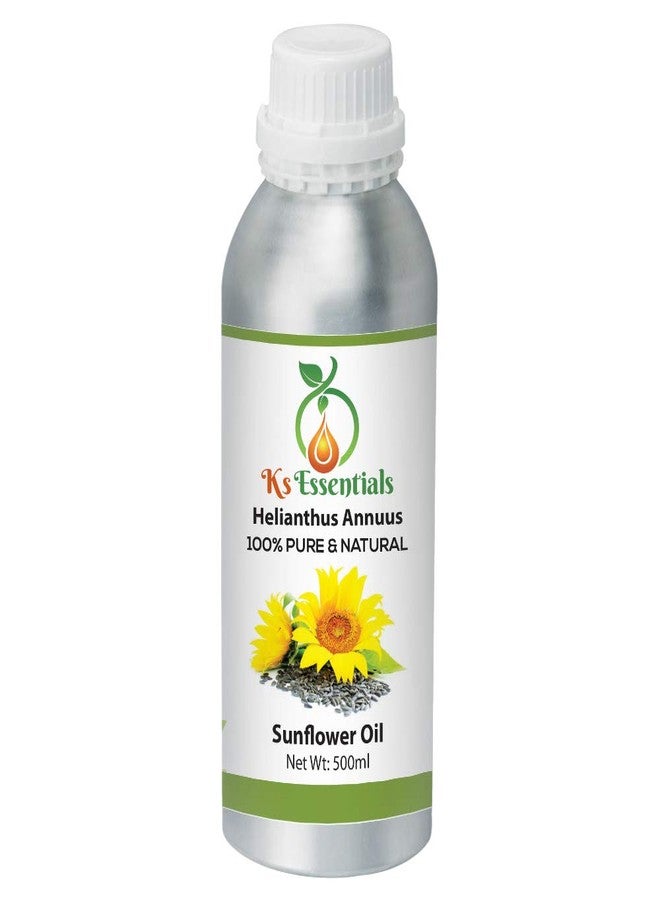 Ks Essentials 100% Pure Sunflower Carrier Oil (Helianthus Annuus) 500ml - Image 2