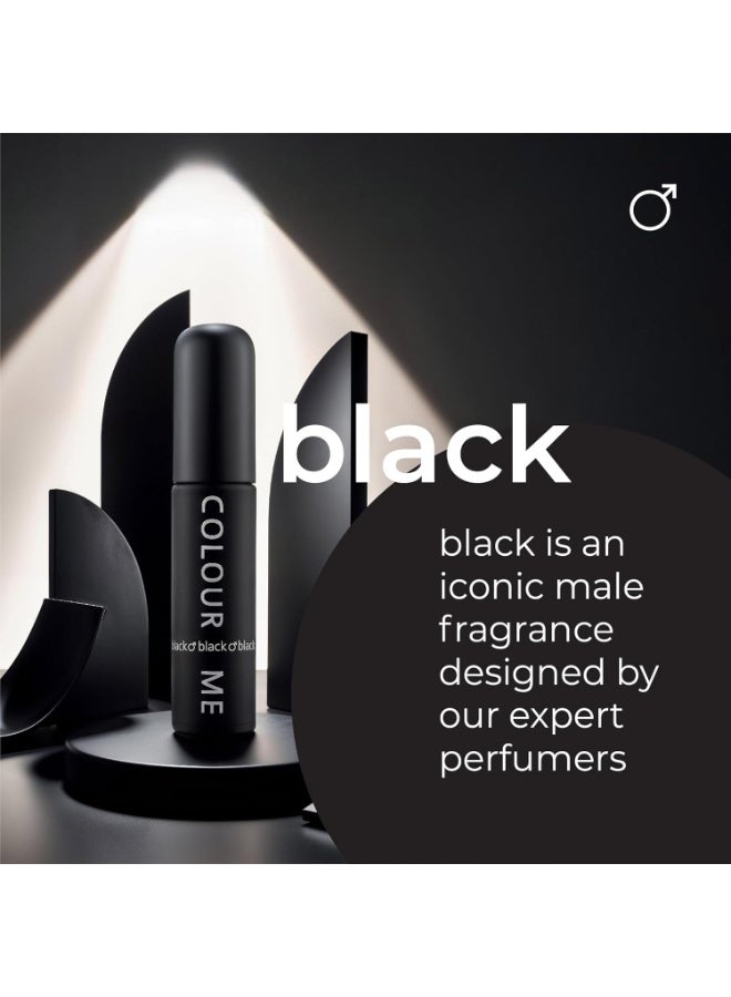 COLOUR ME HOMME BLACK MEN EDP 50ML - Image 5