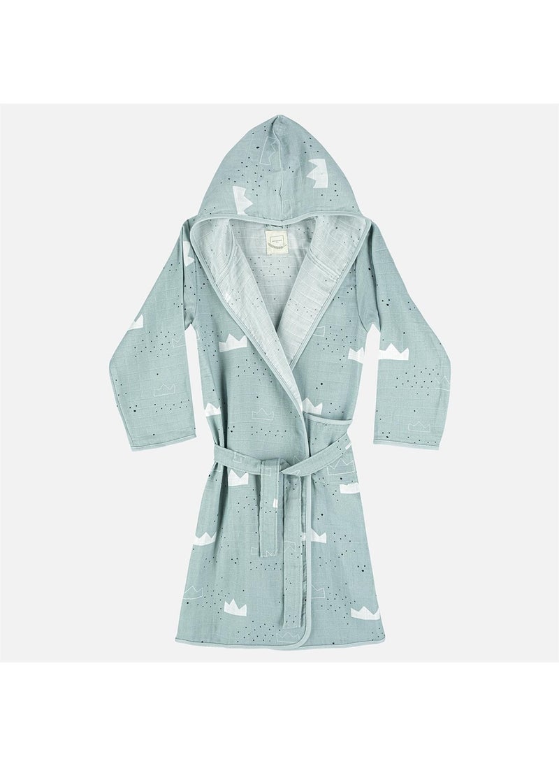 Miespiga Taç Children's Muslin Bathrobe 