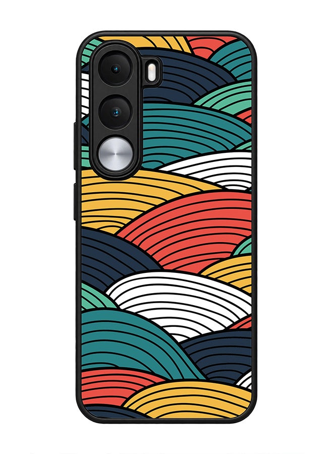 Stylizedd Rugged Case for realme C100i / C100x / P4x- Slim Fit Hybrid Rubber Cover Woven Colors - Image 1