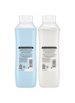Suave Suave Shampoo & Conditioner Set, Clarifying & Hydrating - Build Up & Residue Removal Formulas for Beautiful, Shiny Hair, 22.5 Oz Ea (2 Piece Set)  - Image 2