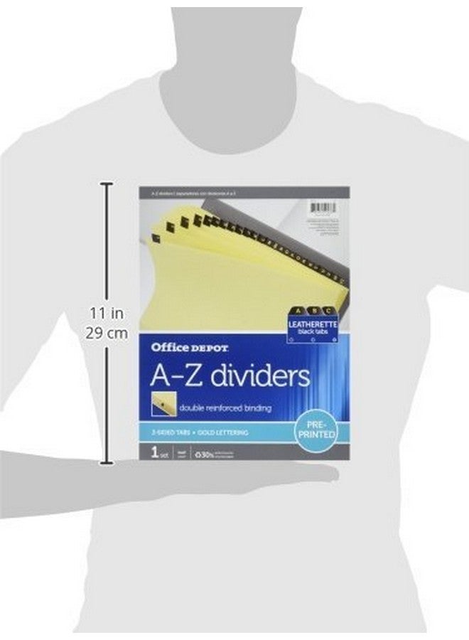 Office Depot Preprinted Tab Dividers Alphabetical 3585478694  - Image 2