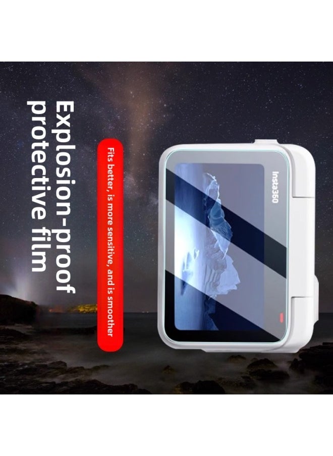 Generic For Insta360 GO3S Tempered Film Scratch-proof Explosion-proof Lens Protection Tempered Glass Film-Color:Go 3s Lens Soft Film With Packaging  - Image 2