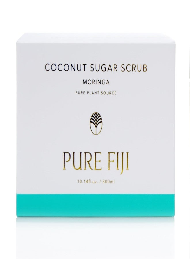 Pure Fiji Coconut Sugar Body Scrub, Moringa (10.14 Oz /300ml) - Image 3