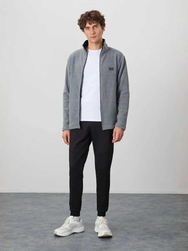 تومي لايف TOMMY Men's Plush Zip-Front Sweatshirt