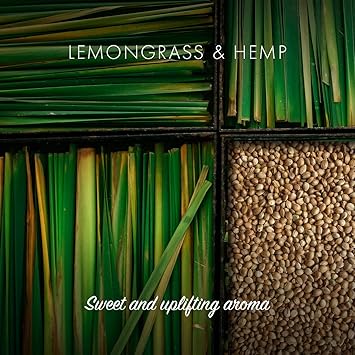 Friendly Soap Handmade Natural Lemongrass Hemp Soap Case of 6 - Image 4