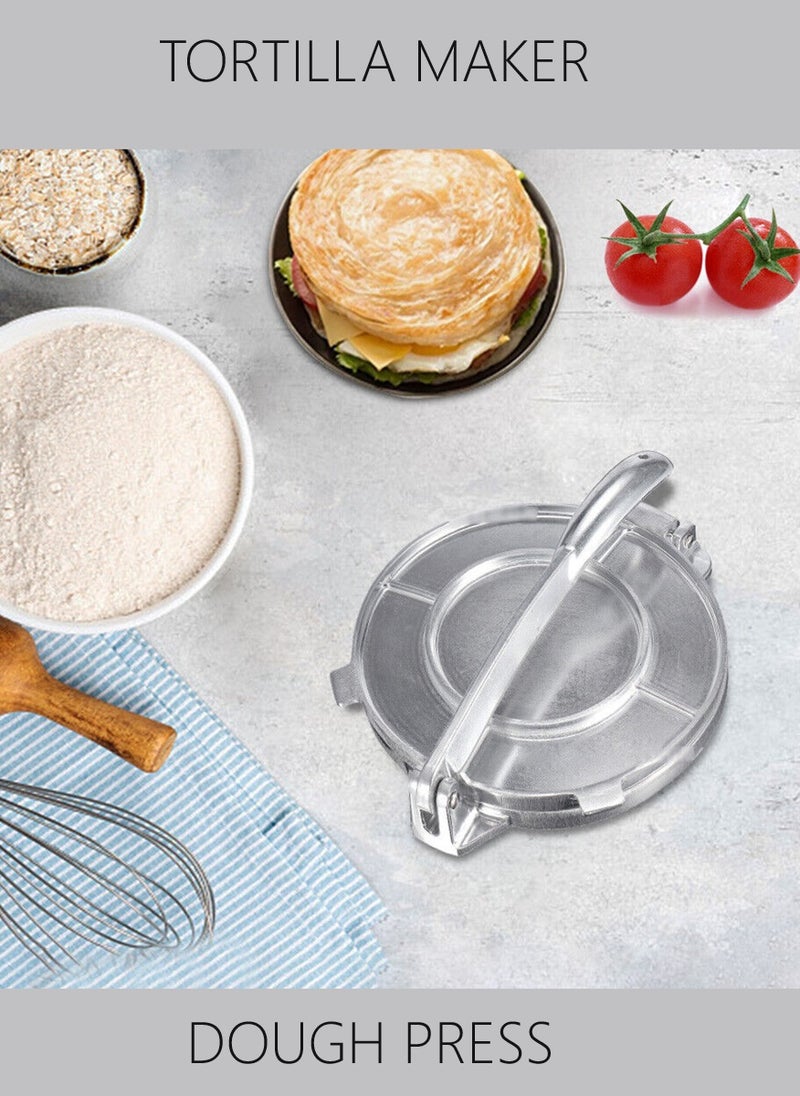 Generic - Stainless Steel Chapati Press Puri Press Tortilla Maker, Kitchen Hand Tool  Small Size 16cm - Image 1