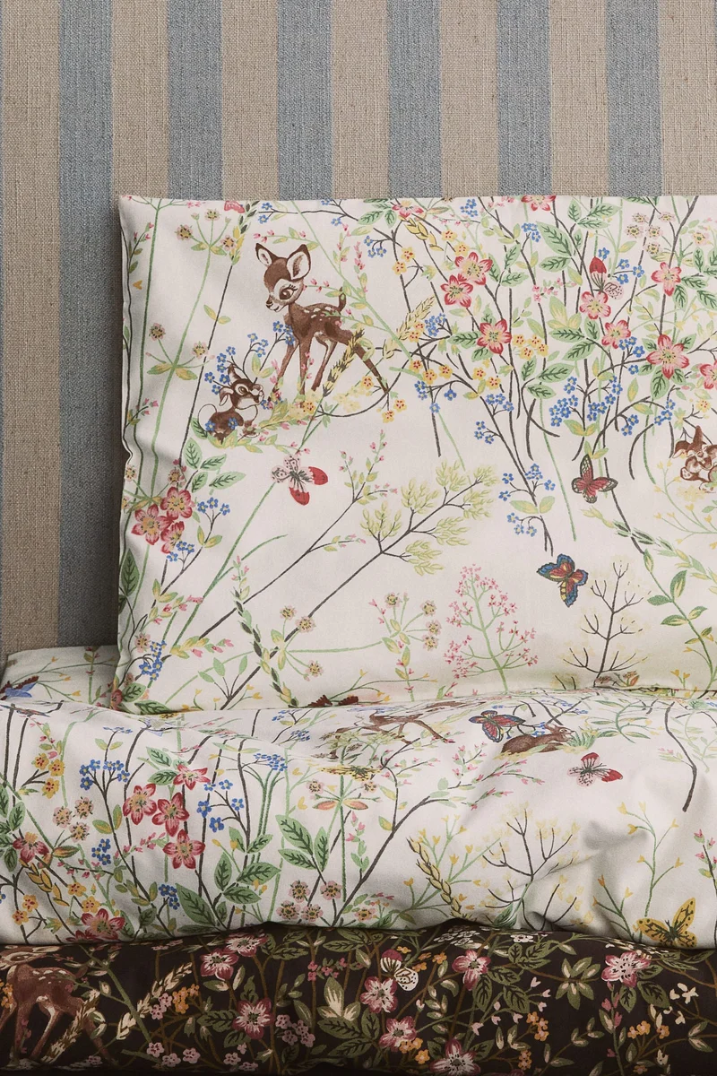 H&M Cot duvet cover set