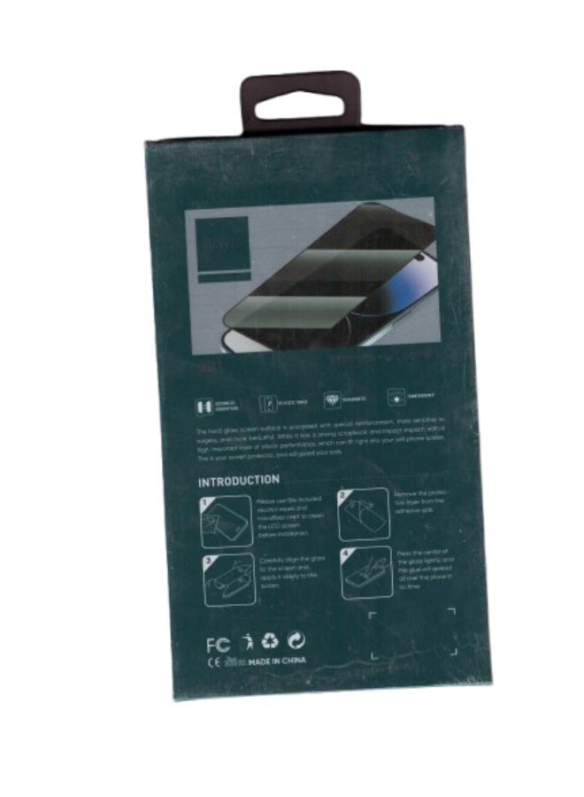 28-Degree Privacy Screen Protector for iPhone 11 - Tempered Glass with Full Protection and Anti-Scratch - Image 3