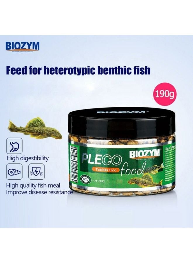 Biozym Benthic Pleco Fish Food غرق بيليه 190 جرام - Image 3