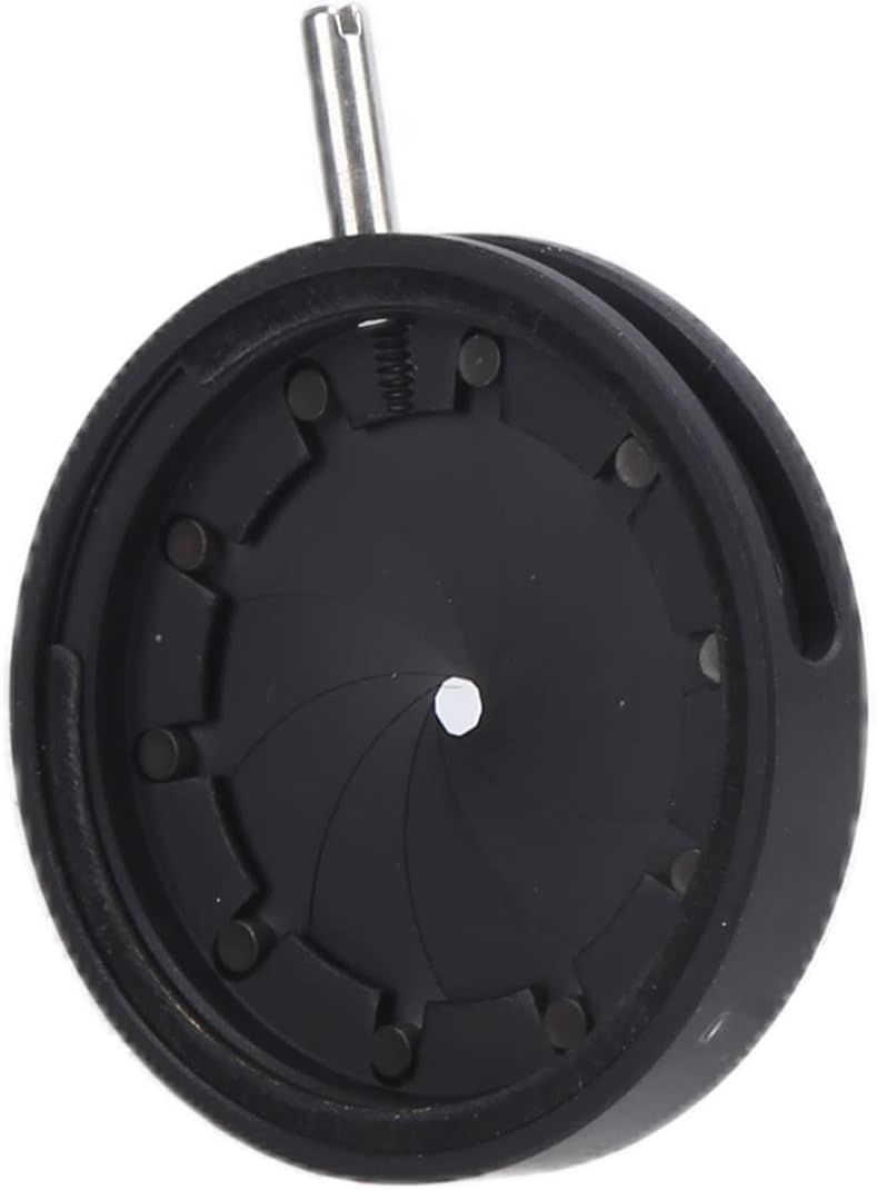 SK1616 1-16mm Adjustable Iris Diaphragm, Manual Aperture Lens for Cameras and Optical Platforms, Aluminum Alloy Iris with 10 Blades, Precision Optical Accessory for - Image 3