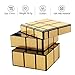 D-FantiX DFantiX Shengshou Mirror Cube 3x3 Speed Cube Gold Mirror Blocks Cube 3x3x3 Different Shapes Puzzle Cube Toys for Kids Adult - Image 3