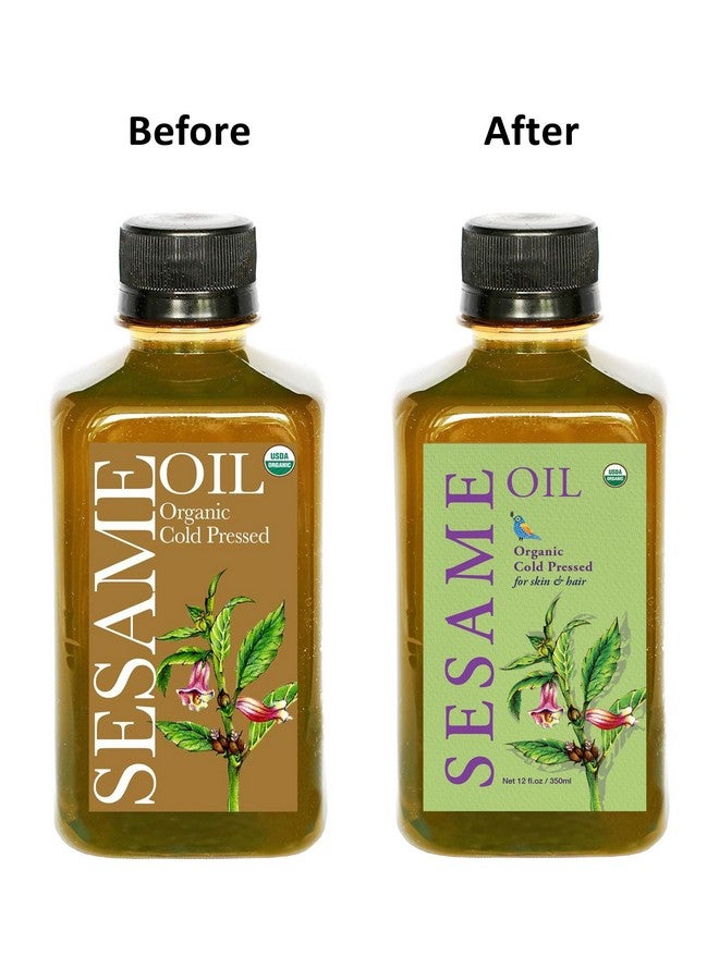 دانا زيت السمسم دانا للبشرة: معتمد عضويًا من وزارة الزراعة الأمريكية، بكر ممتاز، معصور على البارد (12 أونصة سائلة) - Image 2