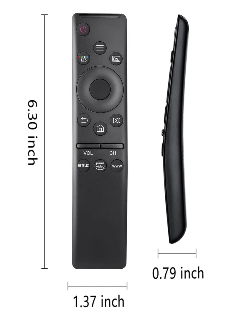 (2 Packs) Universal Remote Control for All Smart TVs – Compatible with LED, QLED, UHD, SUHD, 4K, 8K, HDR, Frame, Curved, LCD, Solar & 3D TVs – Includes Netflix, Prime Video, WWW Shortcut Keys – Plug & Play Setup – Battery Powered - Image 2