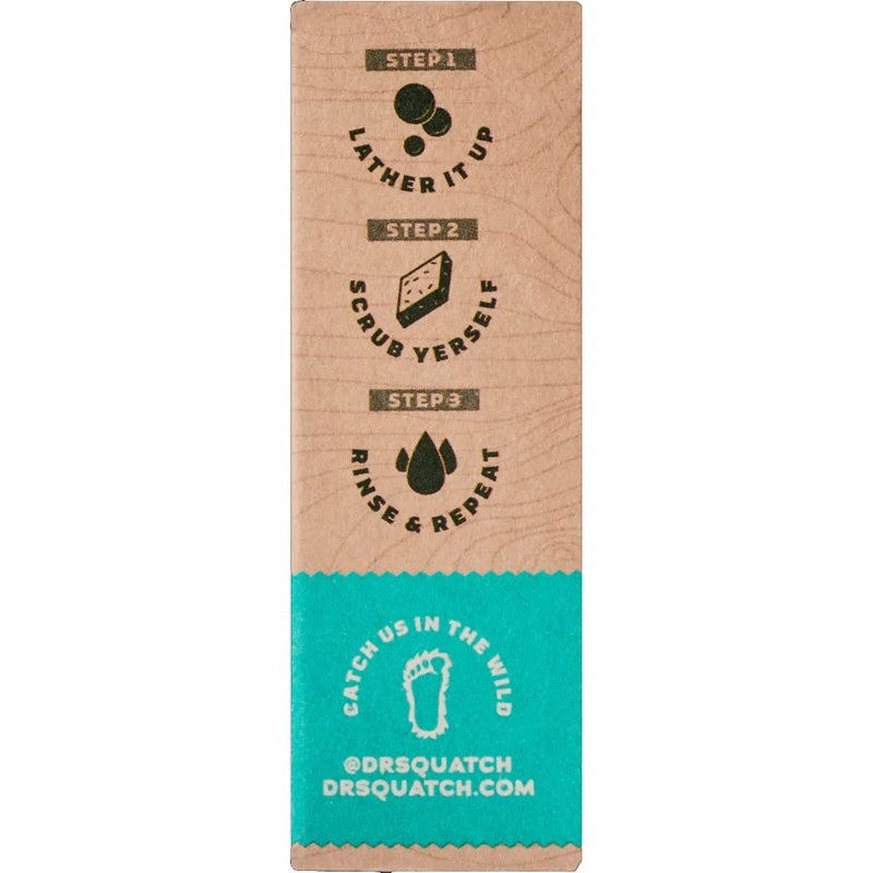 Dr. Squatch All Natural Bar Soap for Men with Light Grit, Coconut Castaway 5 Ounce (Pack of 1) 0.02 pounds - Image 4