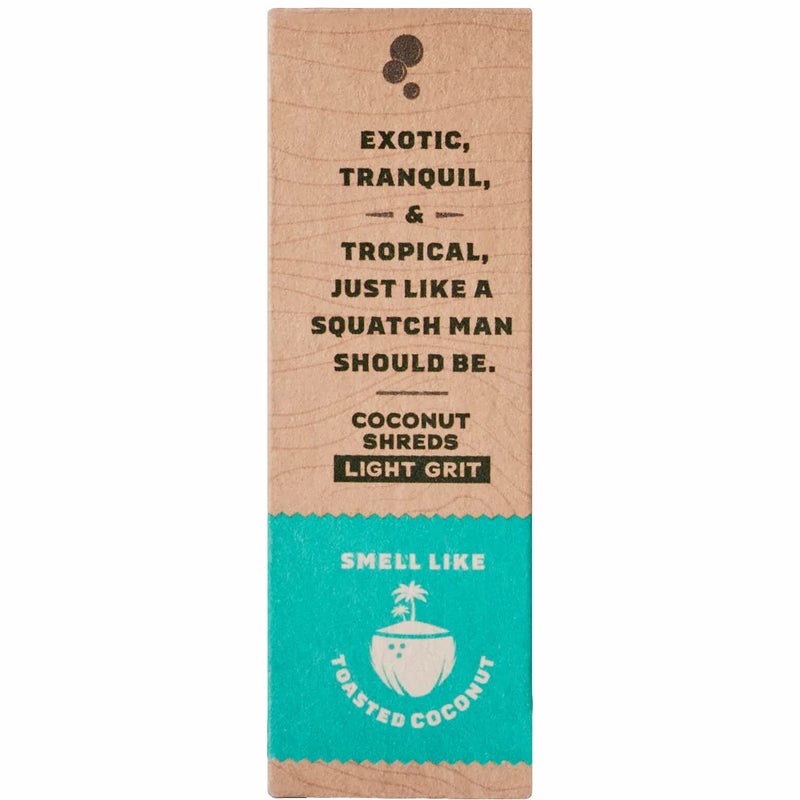 Dr. Squatch All Natural Bar Soap for Men with Light Grit, Coconut Castaway 5 Ounce (Pack of 1) 0.02 pounds - Image 3