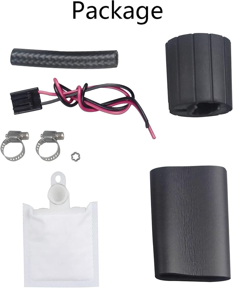 AdvanEX 255LPH Electric Fuel Pump High Performance Replacement for Walbro GSS341 with Installation Kits - Image 3