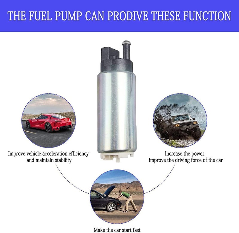 AdvanEX 255LPH Electric Fuel Pump High Performance Replacement for Walbro GSS341 with Installation Kits - Image 5