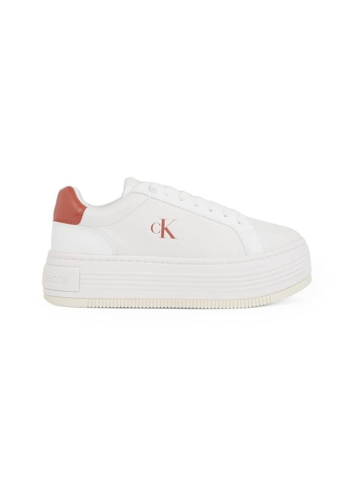 Calvin Klein Jeans FLATFORM LACE LOW TRAINERS  - Image 1