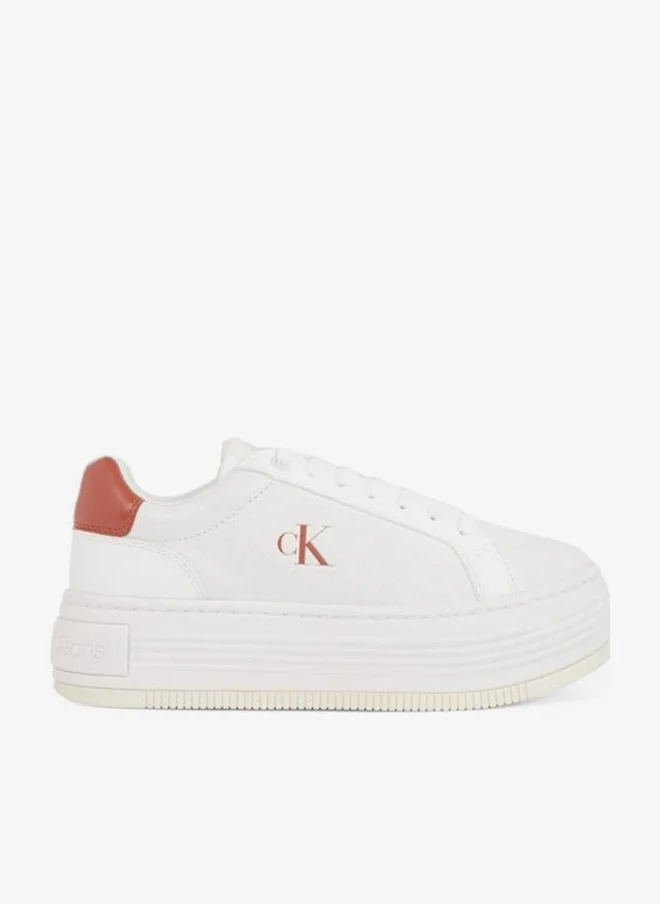 Calvin Klein Jeans FLATFORM LACE LOW TRAINERS