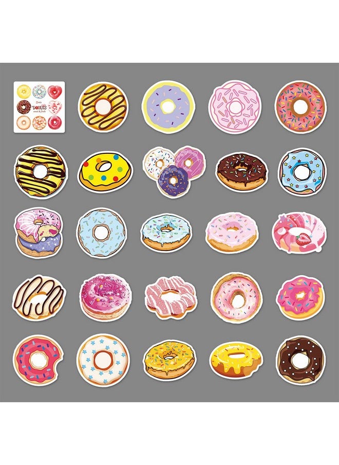 Donut Party Decoration Stickers For Laptop(50 Pcs)Gift For Kids Teens Adults Girlcute Donut Waterproof Stickers For Water Bottlevinyl Stickers For Scrapbookjournaldairyskateboard - pzsku/ZFB25270A9578441CD67AZ/45/_/1697273109/8990915d-3b3e-4a7b-844d-7152bb67bc99