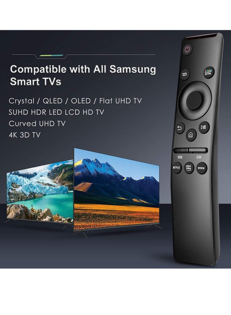 Universal Remote Control Compatible for All Samsung TV LED QLED UHD SUHD HDR LCD Frame Curved Solar HDTV 4K 8K 3D Smart TVs, with Buttons for Netflix, Prime Video - Image 2