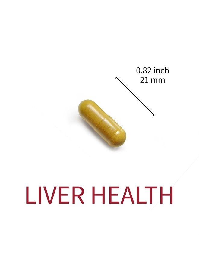 Liver Health, Milk Thistle Extract 300 mg per Servings, 9000 mg Equivalent, Potent 30:1 Extract, 80% Silymarin, Supports Liver Cleanse, Liver Detox Function, 60 Vegetarian Capsules (Pack of 3)