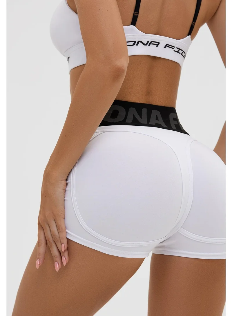 بونا فيدي Bona Fide Premium Quality High Waist Biker Shorts for Women with Push Up - Womens Lifting Shorts for Gym, Workout